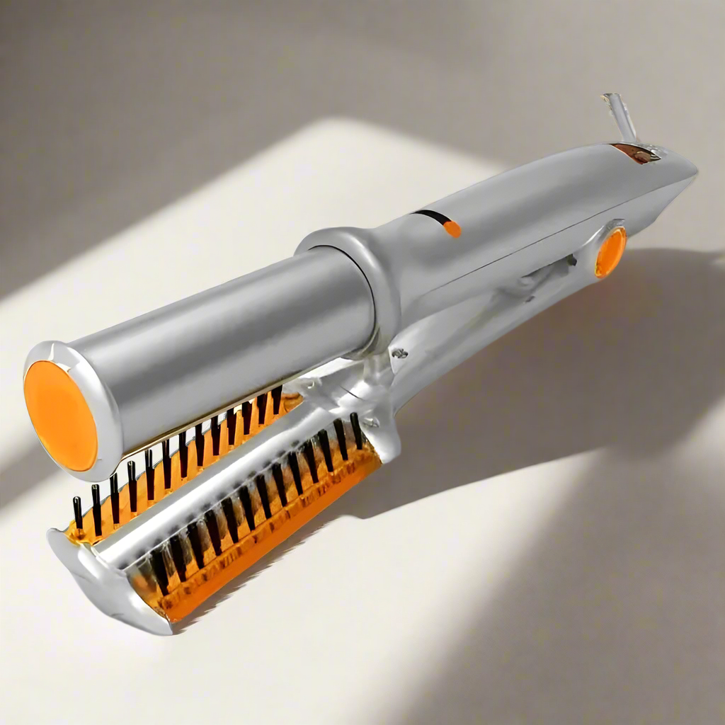 Luxora Professional 2 in 1 Rotating Iron Hair Brush 0