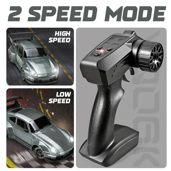 Luxora Retro Drift Master – 4WD RC Car with LED Lights 5