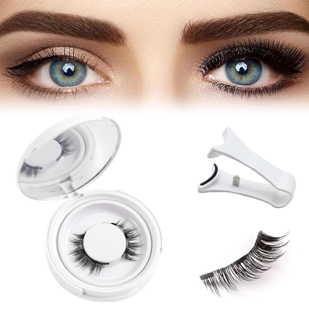 Luxora Reusable Magnetic Eyelash & Tweezer Set No Glue Needed 0