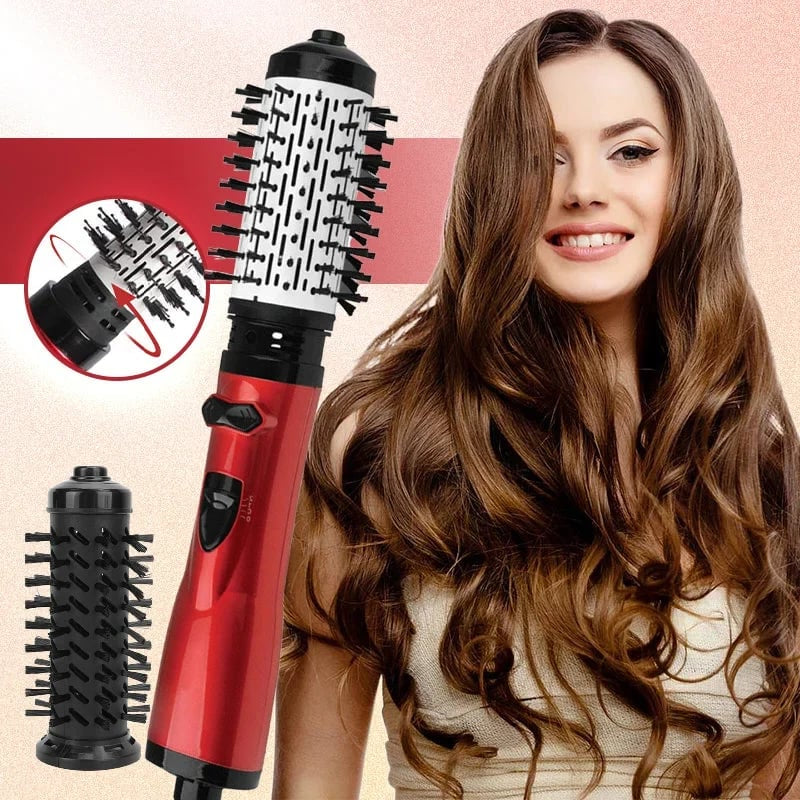 Luxora Rotating Hair Dryer with Interchangeable Brushes 0