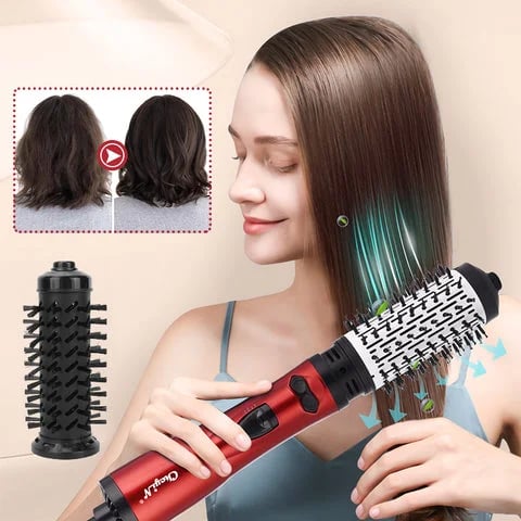 Luxora Rotating Hair Dryer with Interchangeable Brushes 2