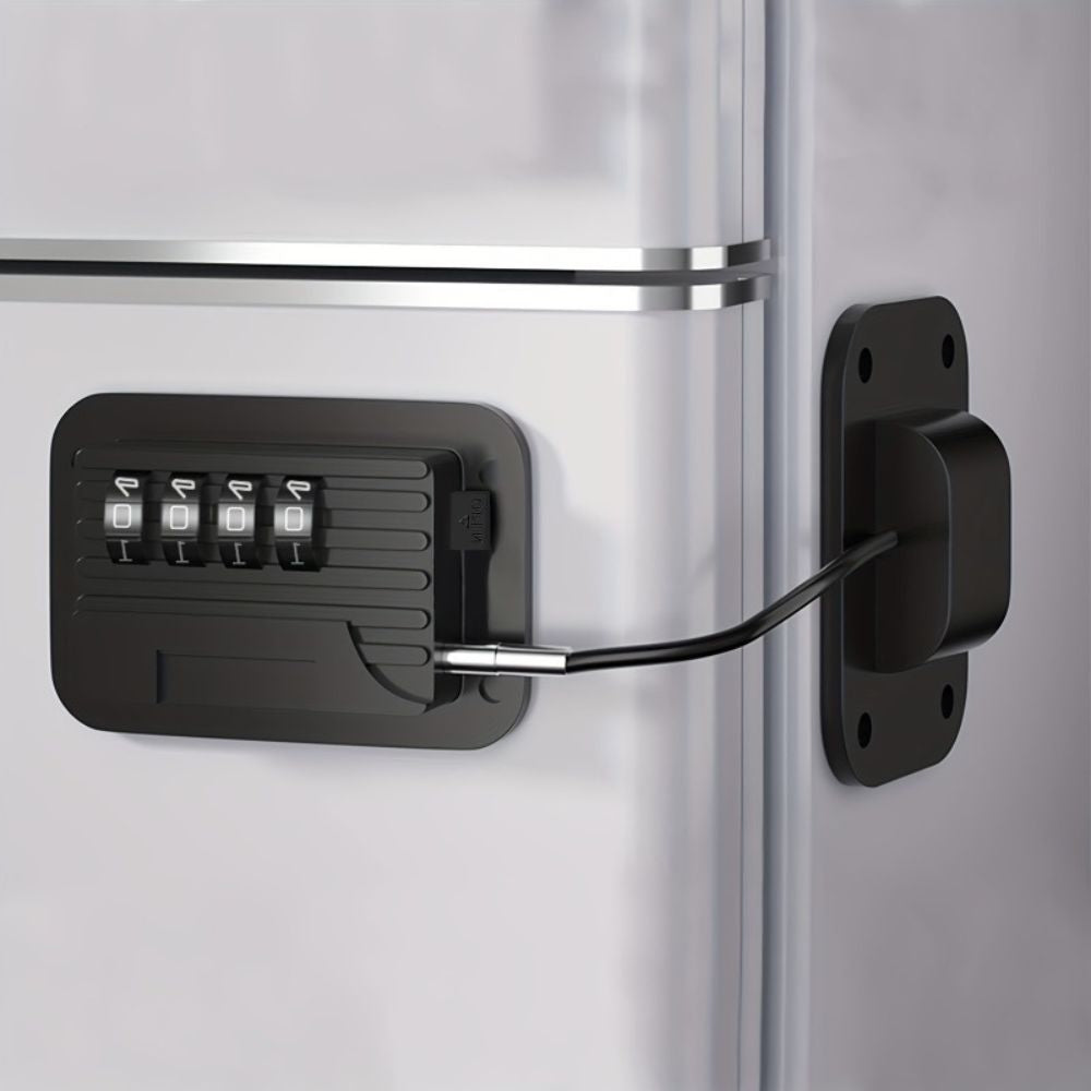 Luxora Secure Fridge Door Safety Lock with Code for Safety 0