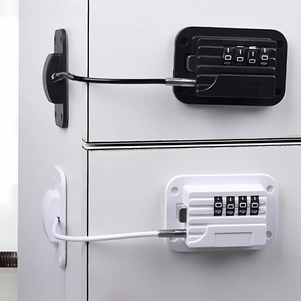 Luxora Secure Fridge Door Safety Lock with Code for Safety 6