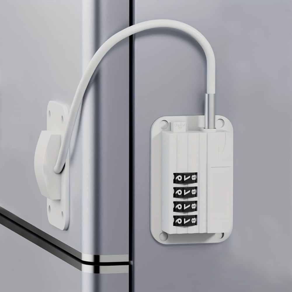 Luxora Secure Fridge Door Safety Lock with Code for Safety 7