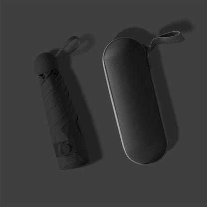 Luxora Travel Umbrella Compact Lightweight Portable UK Strong Waterproof Folding Umbrellas With 6 Rib Reinforced 6