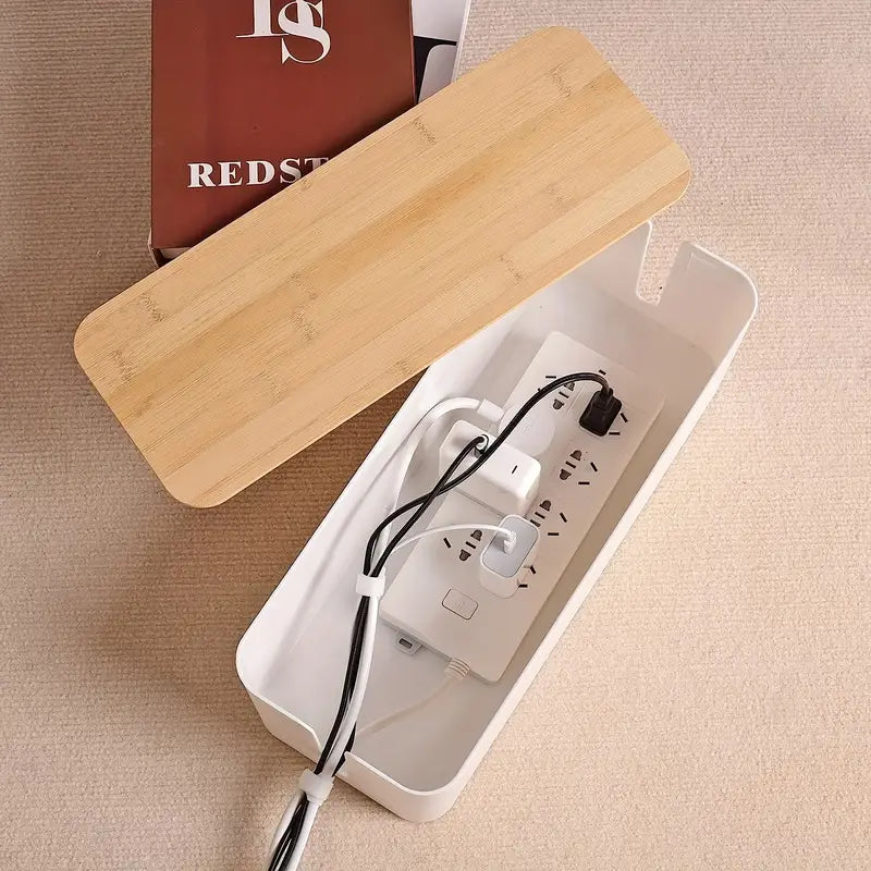 Luxora Wire Organizer Box for Tidy Cable Management 3