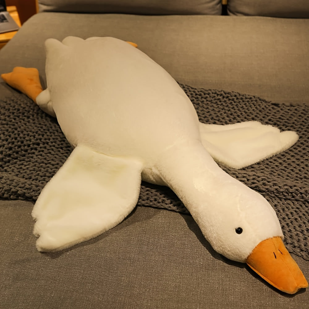 Luxoria Large Plush Duck Toy - Soft Stuffed Animal for Kids, Cuddle Floor Pillow 2