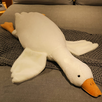 Luxoria Large Plush Duck Toy - Soft Stuffed Animal for Kids, Cuddle Floor Pillow 2