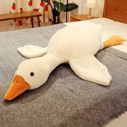 Luxoria Large Plush Duck Toy - Soft Stuffed Animal for Kids, Cuddle Floor Pillow 8