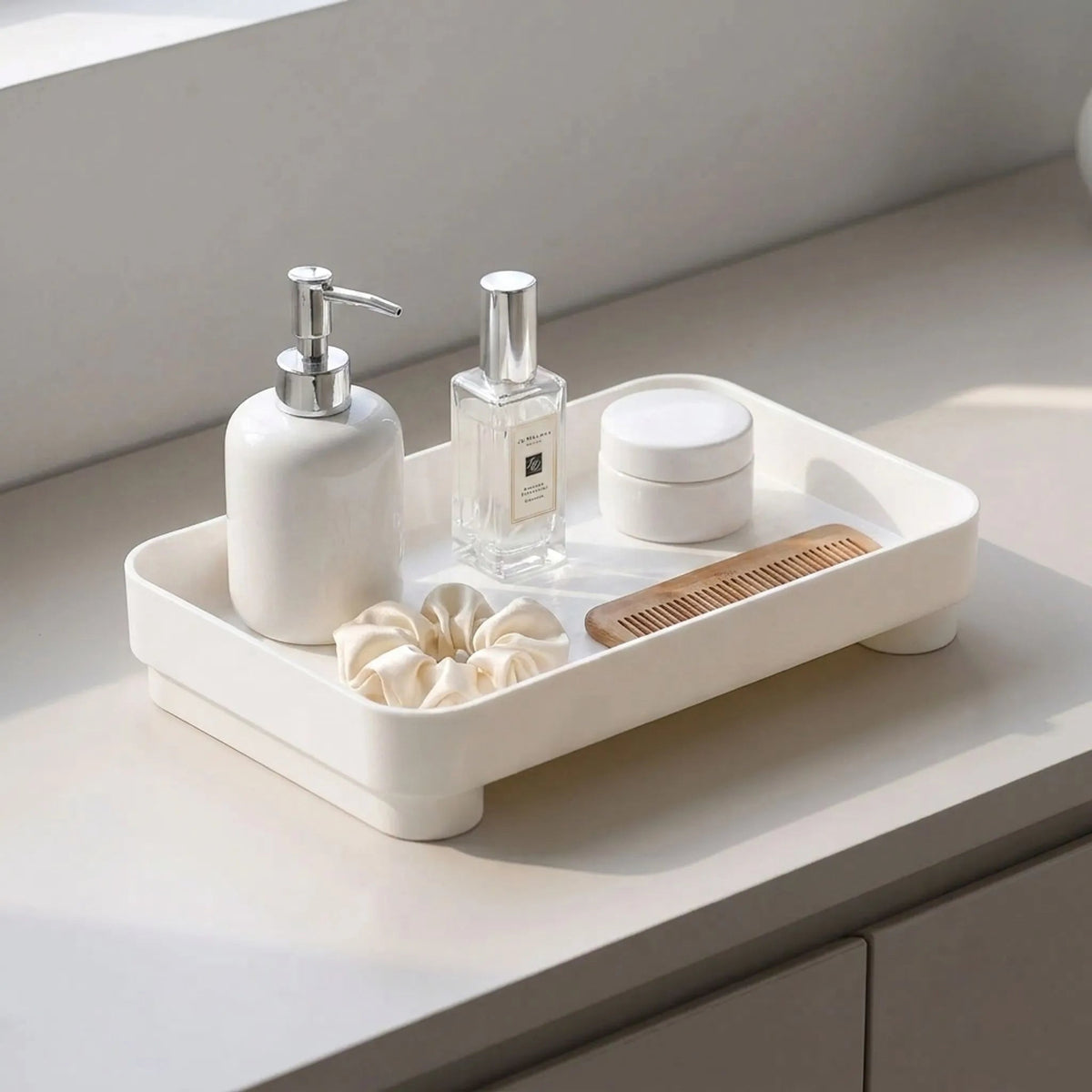 Minimalist Elevated Display Storage Tray - Vancella 2