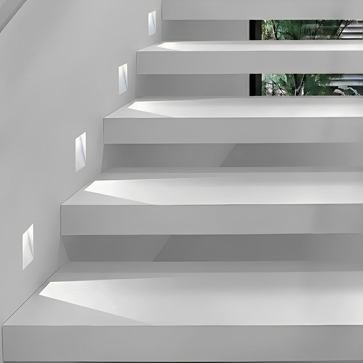 Minimalist LED Wall Sconce – White, Rectangular Design with Motion Sensor for the Hallway or Bedroom 10
