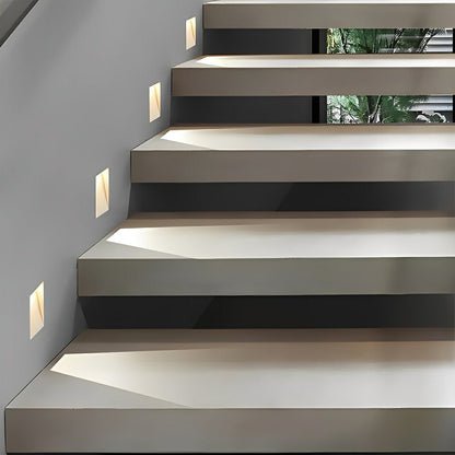 Minimalist LED Wall Sconce – White, Rectangular Design with Motion Sensor for the Hallway or Bedroom 6