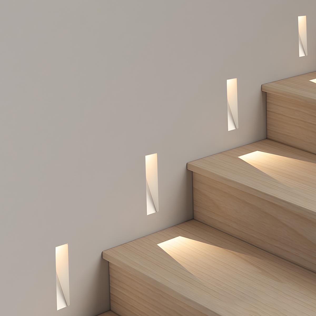Minimalist LED Wall Sconce – White, Rectangular Design with Motion Sensor for the Hallway or Bedroom 7