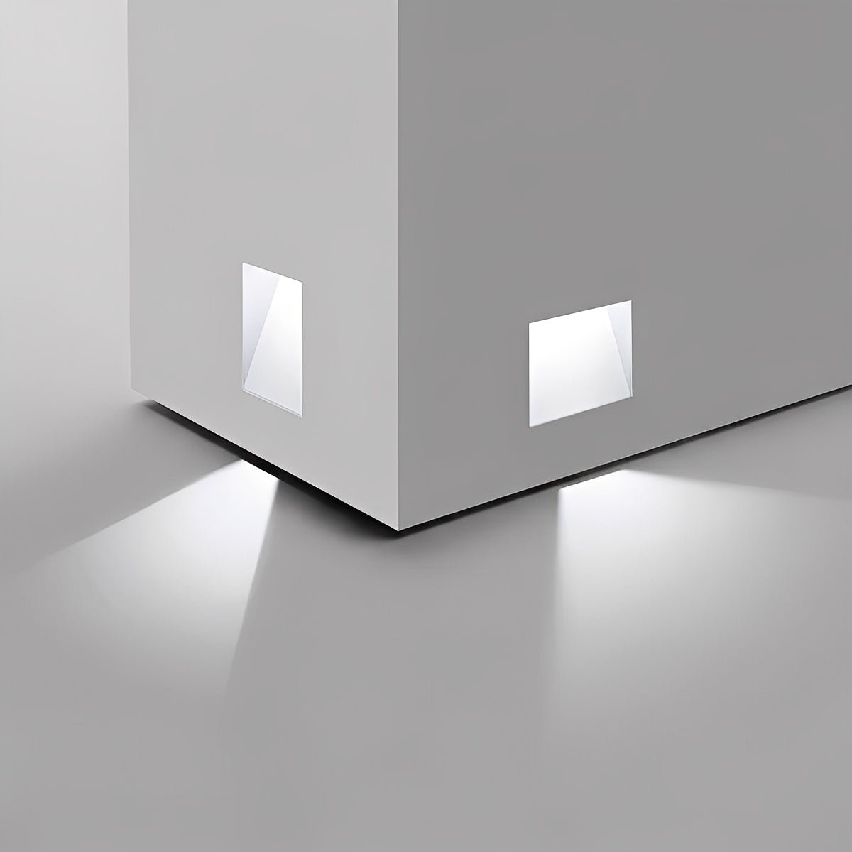 Minimalist LED Wall Sconce – White, Rectangular Design with Motion Sensor for the Hallway or Bedroom 8