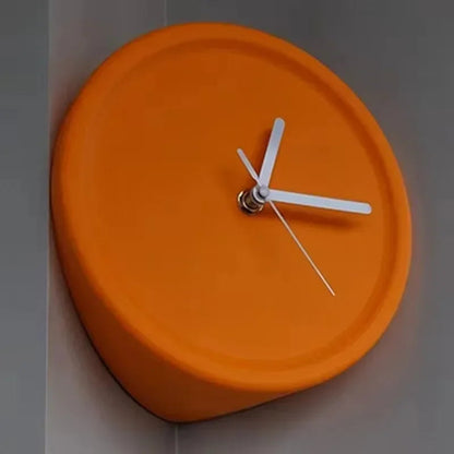 Minimalist Round Corner Wall Clock 0