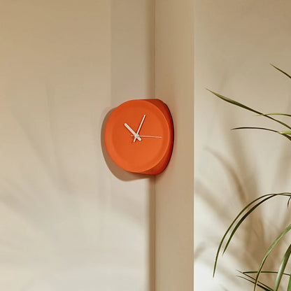 Minimalist Round Corner Wall Clock 1
