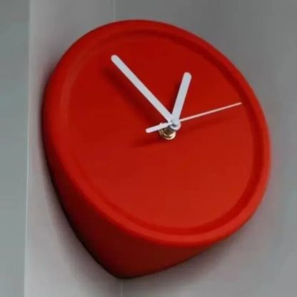 Minimalist Round Corner Wall Clock 4