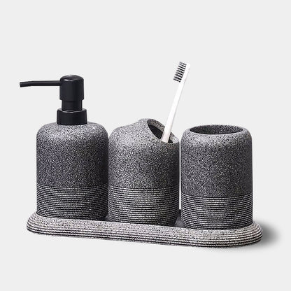 Minimalist Stone Bathroom Set 1