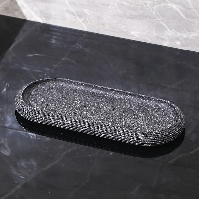 Minimalist Stone Bathroom Set 10