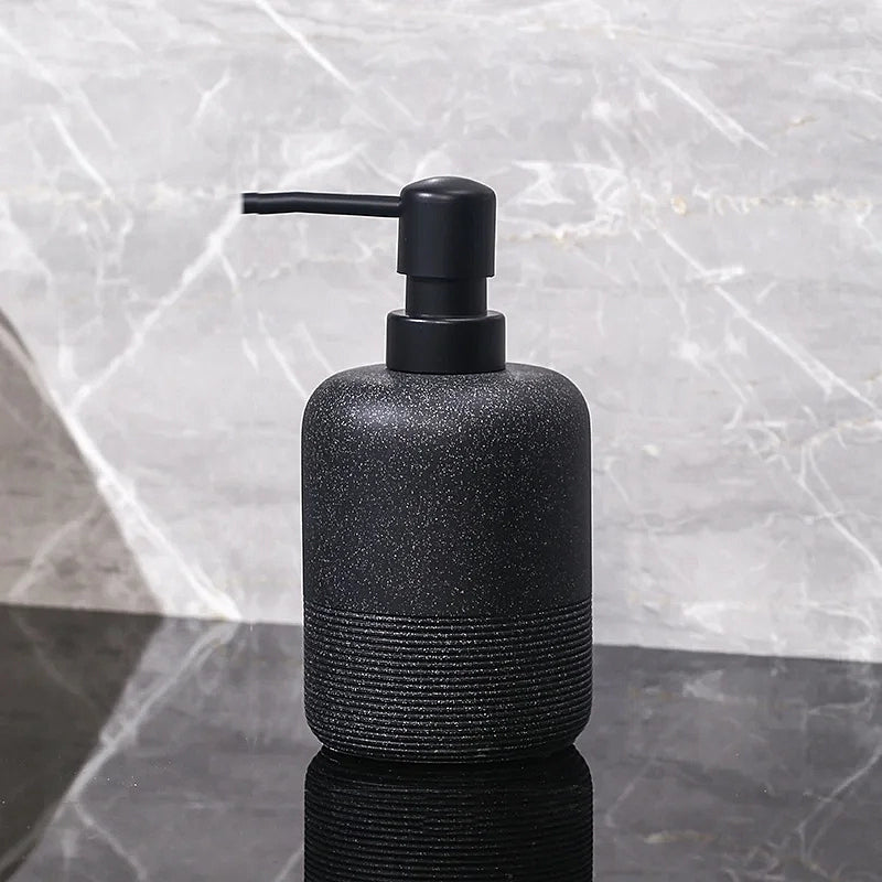 Minimalist Stone Bathroom Set 18