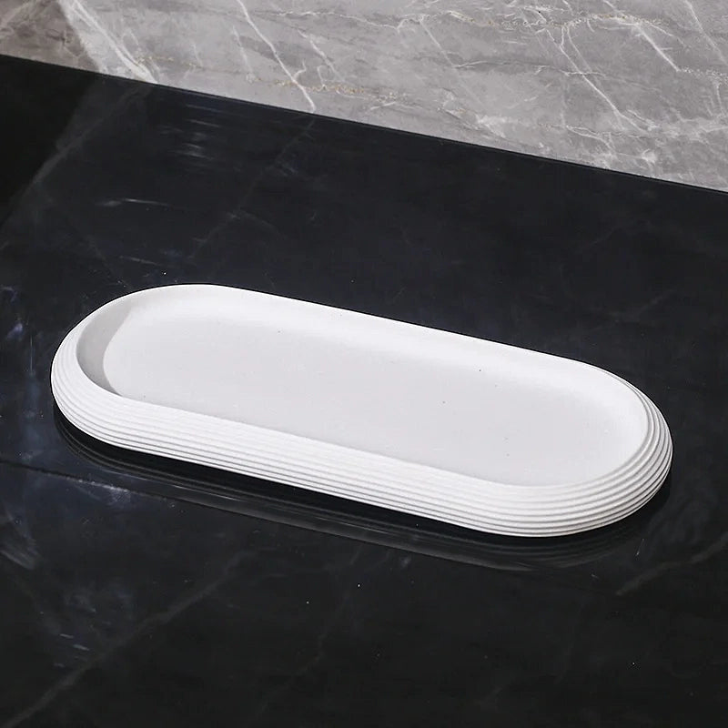 Minimalist Stone Bathroom Set 19