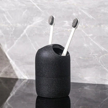 Minimalist Stone Bathroom Set 20