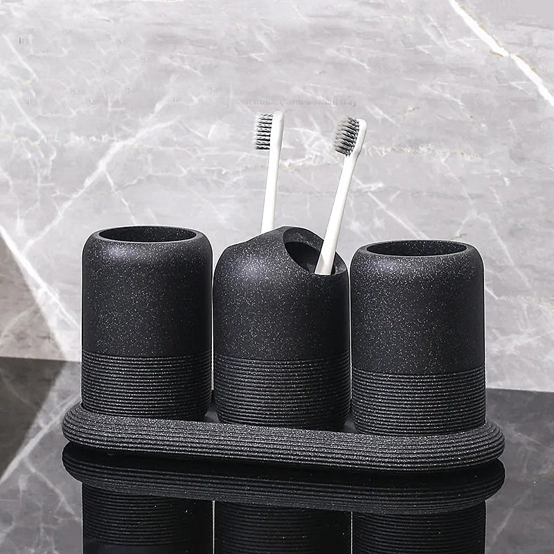 Minimalist Stone Bathroom Set 3