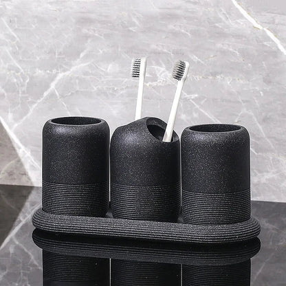 Minimalist Stone Bathroom Set 3