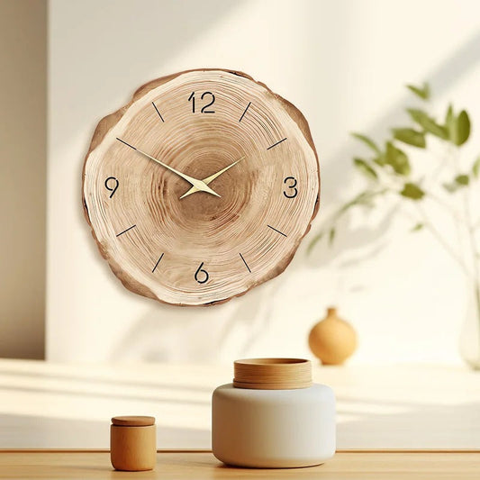 Minimalist Wooden Wall Clock 0