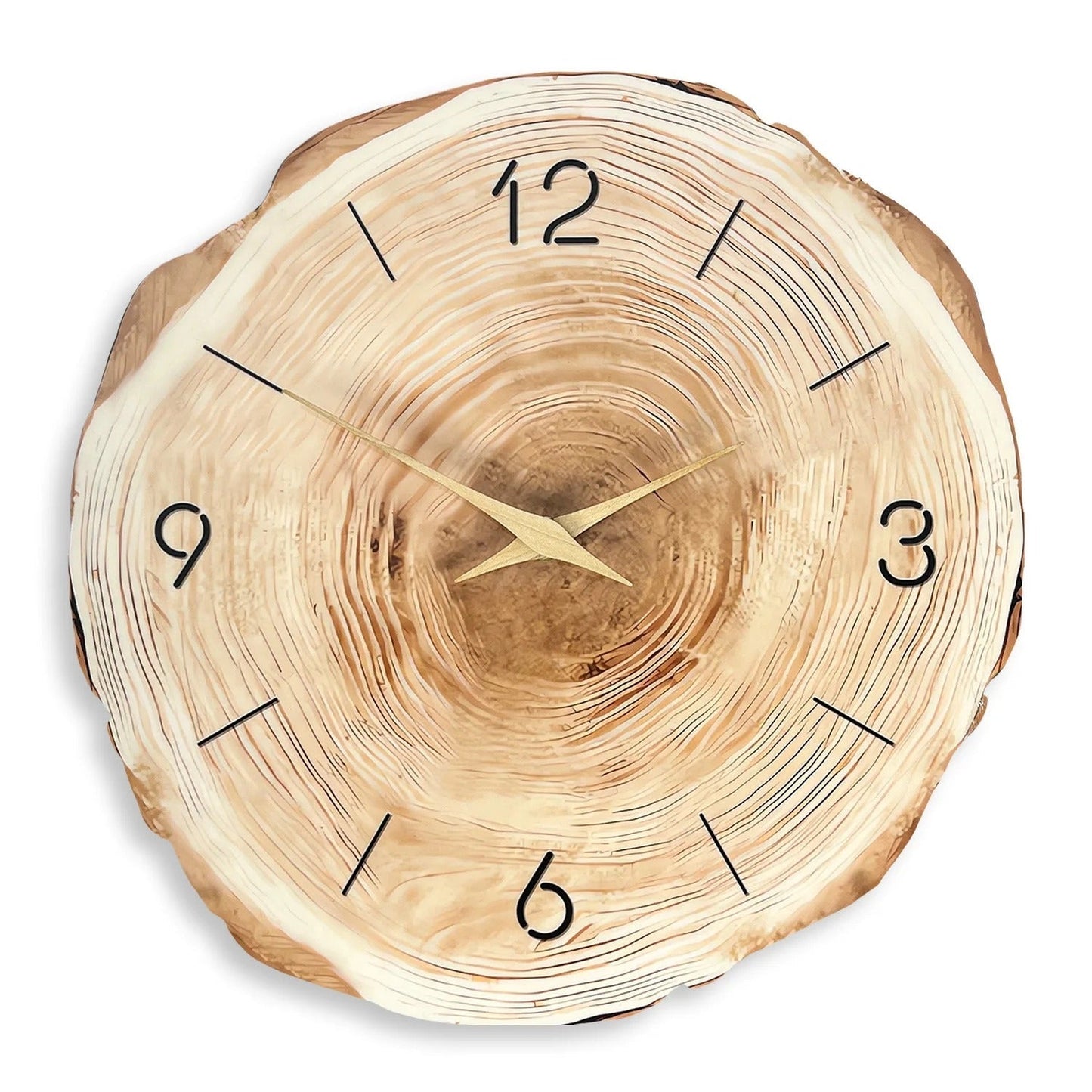 Minimalist Wooden Wall Clock 2