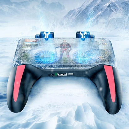 Mobile Gaming Controller with Cooling Fan 4-Finger Gamepad for iOS & Android 5