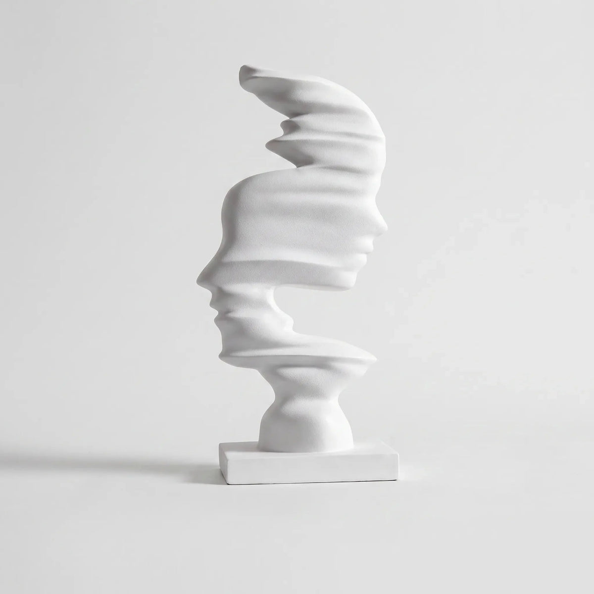 Modern Abstract Human Profile Sculpture - Visagis 0