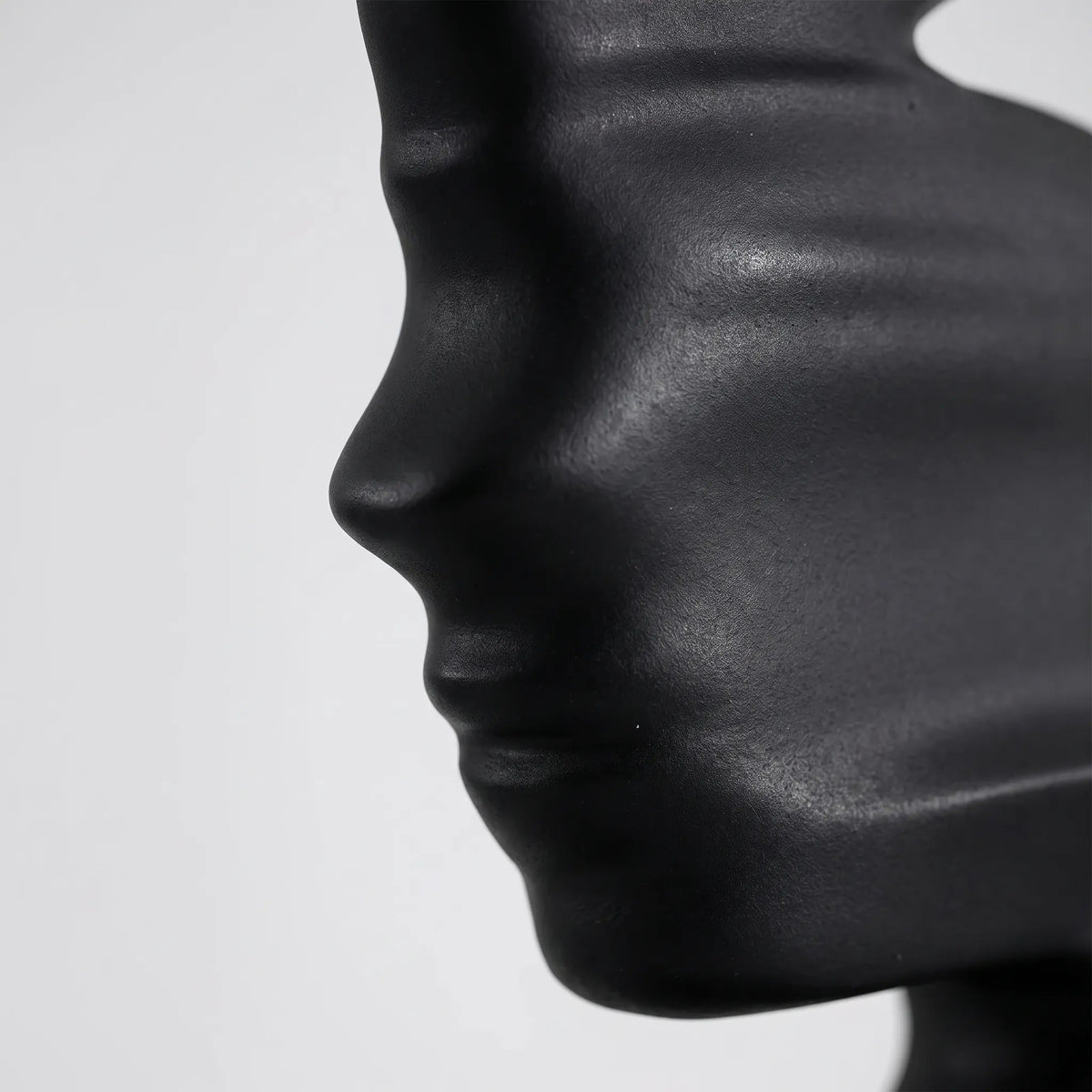 Modern Abstract Human Profile Sculpture - Visagis 4