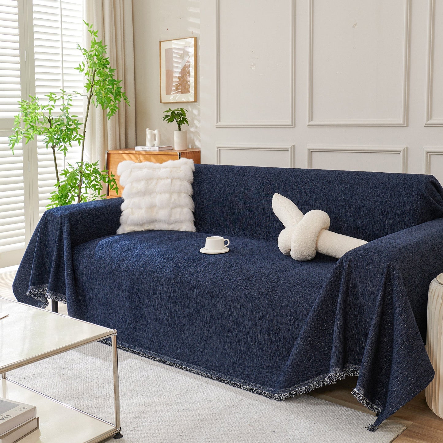 Modern Boho Sofa Cover - Washable & Durable 5