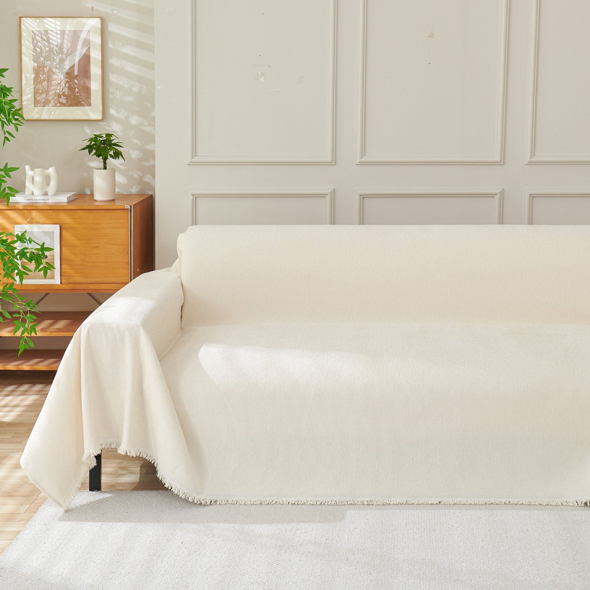 Modern Boho Sofa Cover - Washable & Durable 8