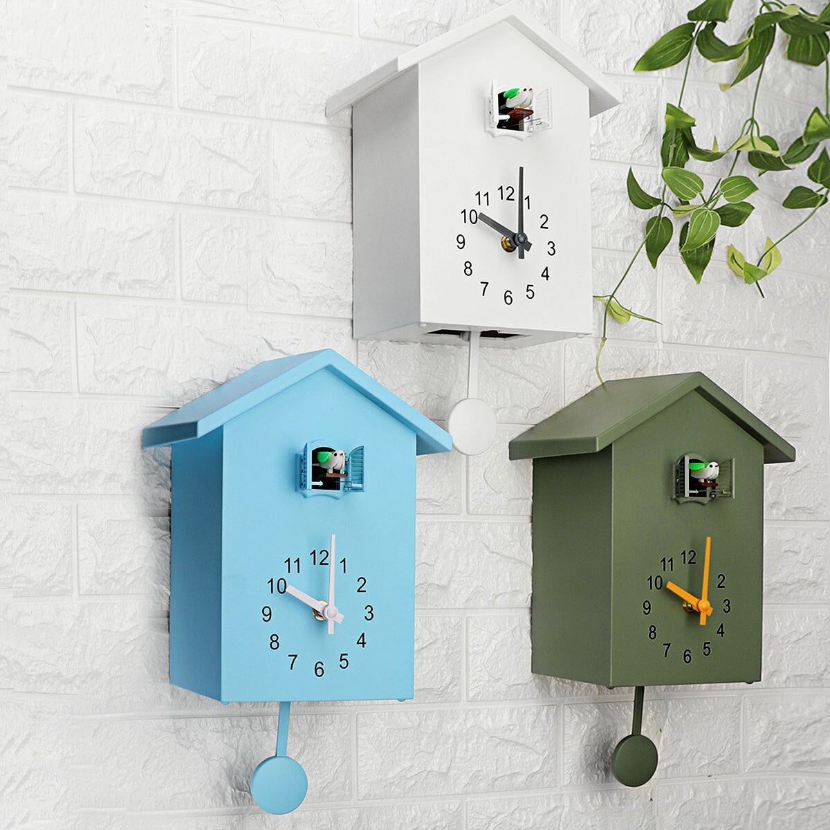 Modern Cuckoo Clock with Authentic Sound – Minimalist Design for Contemporary Home Decor 5
