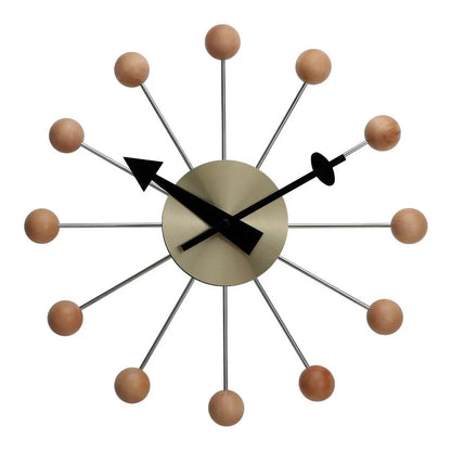 Modern Silent Pop Colour Ball Wall Clock 6