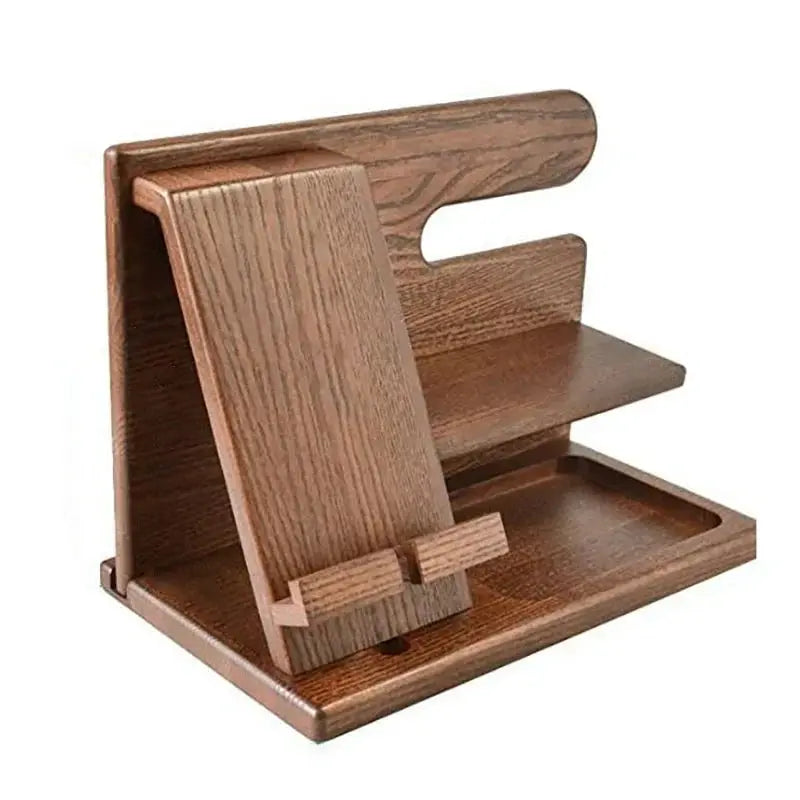 Multi-Function Desk Organizer with Phone Stand and Storage Tray 0