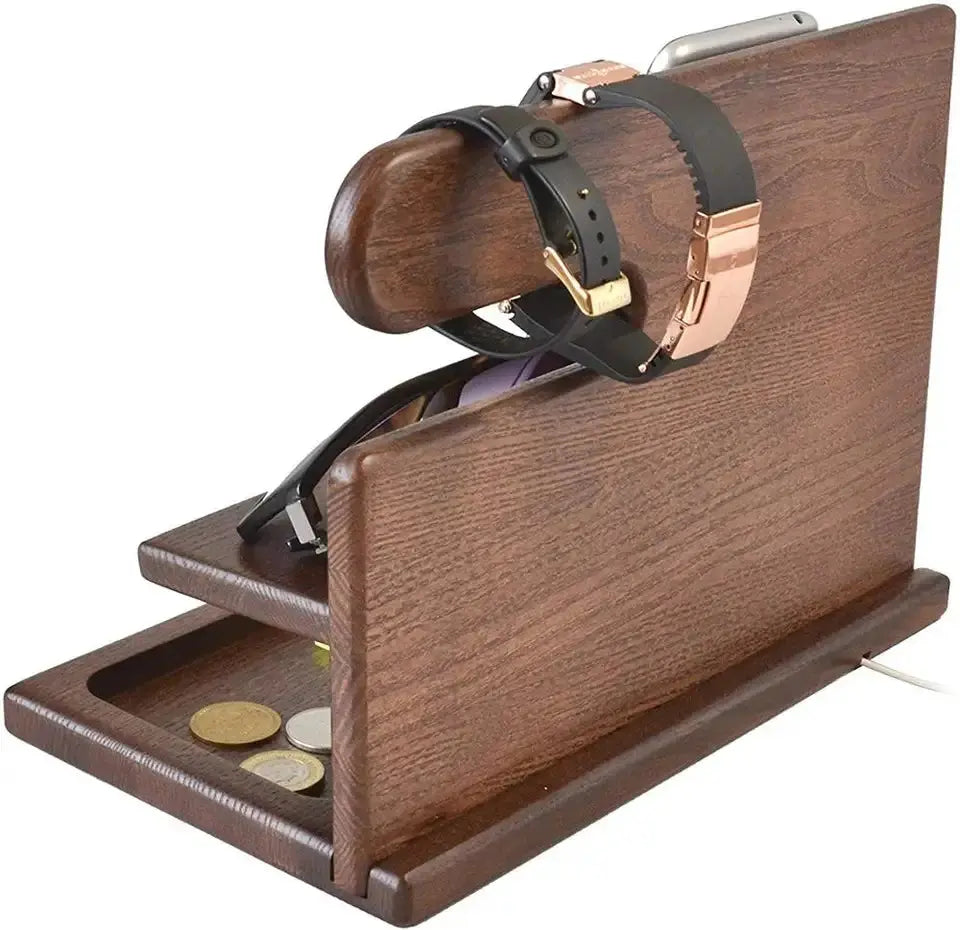 Multi-Function Desk Organizer with Phone Stand and Storage Tray 4