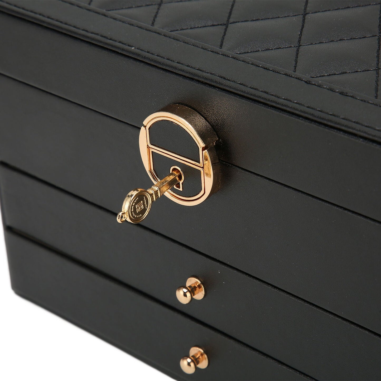 Multi-Layer Leather Jewelry Box | Rings, Necklaces & Bracelets | Organized Storage 5