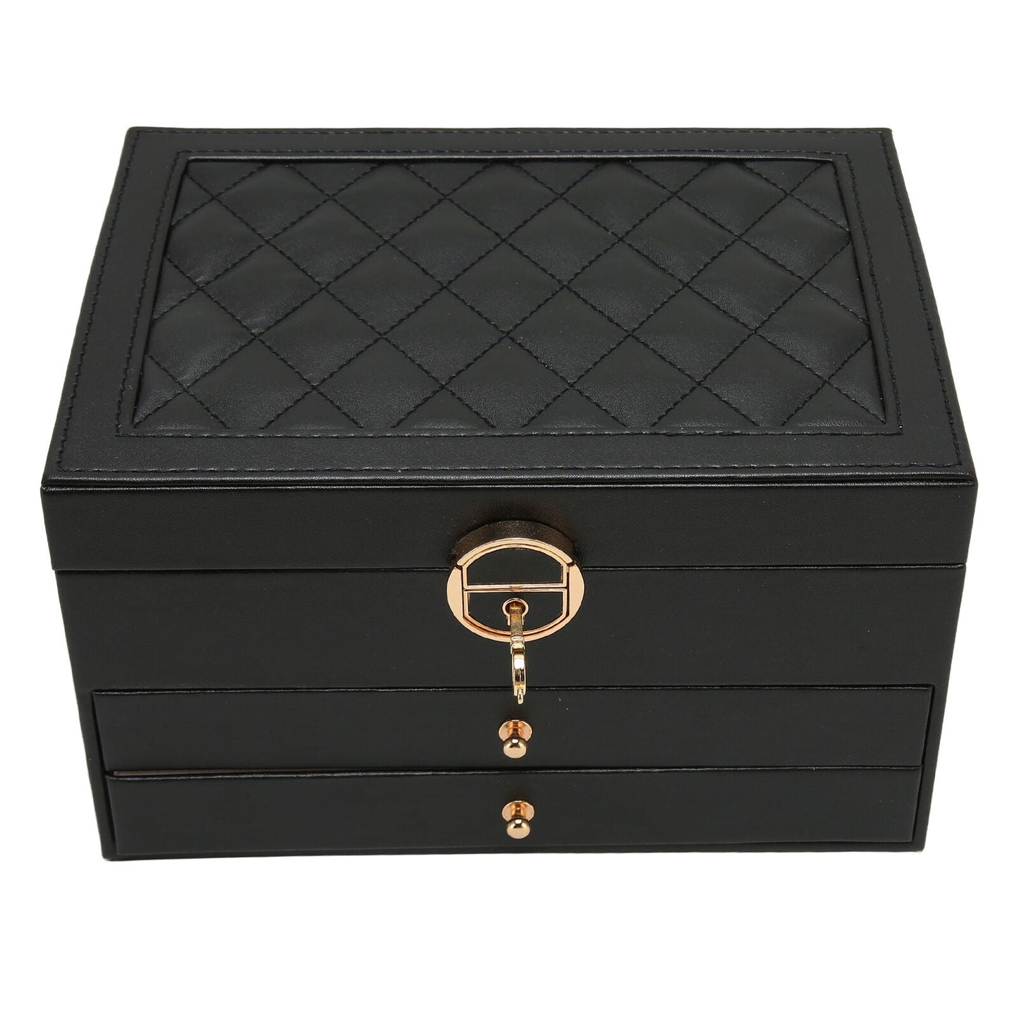 Multi-Layer Leather Jewelry Box | Rings, Necklaces & Bracelets | Organized Storage 7