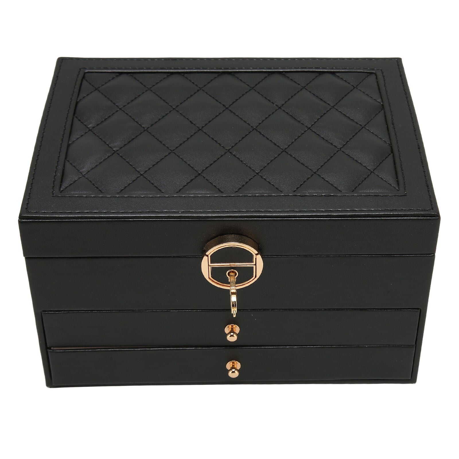 Multi-Layer Leather Jewelry Box | Rings, Necklaces & Bracelets | Organized Storage 7