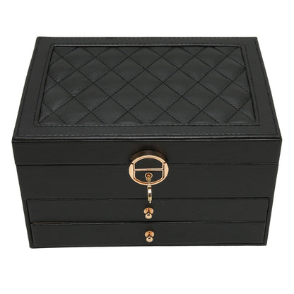 Multi-Layer Leather Jewelry Box | Rings, Necklaces & Bracelets | Organized Storage 7