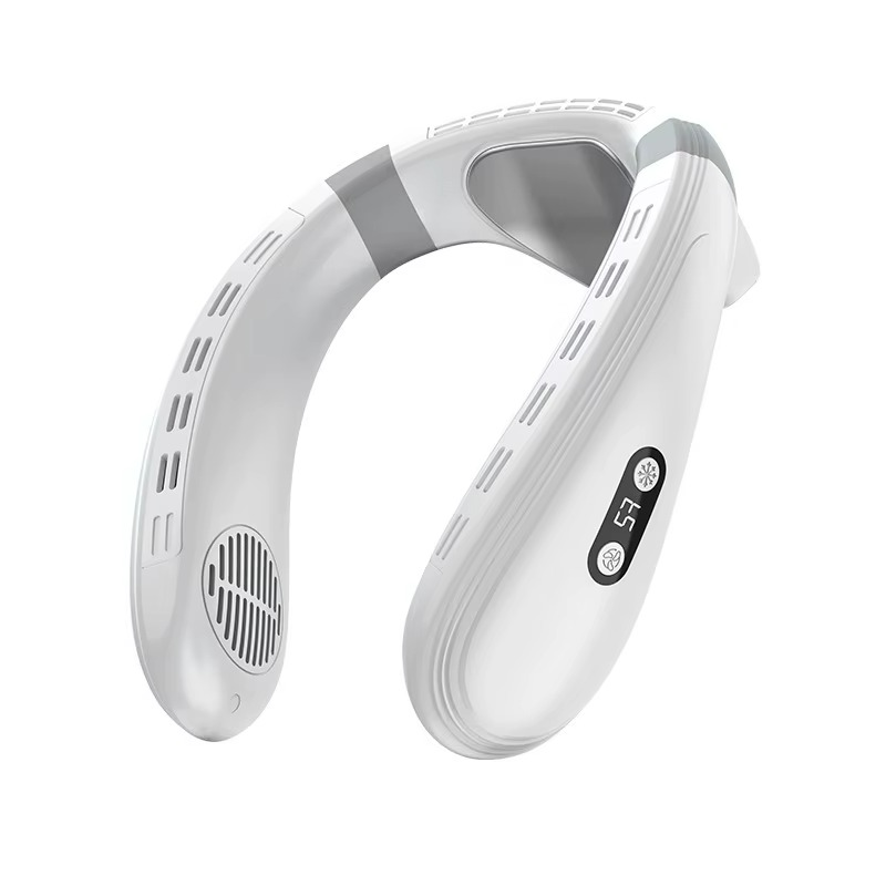 Neck Fan | Portable Wearable Cooling Fan | 360° Airflow | Semiconductor Cooling | USB-C Rechargeable 2