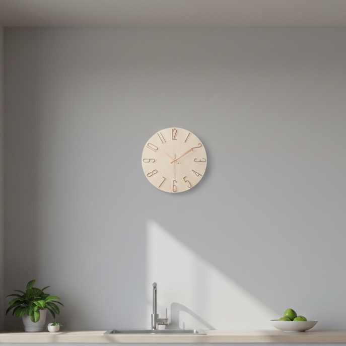 NordicMinimal | Modern Wall Clock | Silent Quartz | 30 cm 7