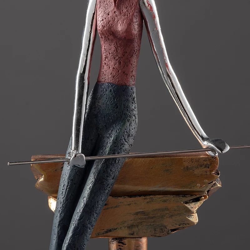 Nordic Snooker Billiards Resin Statue Sculpture Home Bar Décor 4