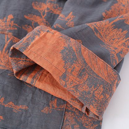 Eloria Waffle Cotton Kimono Robe for Women - Relaxed Fit Breathable Loungewear Bathrobe