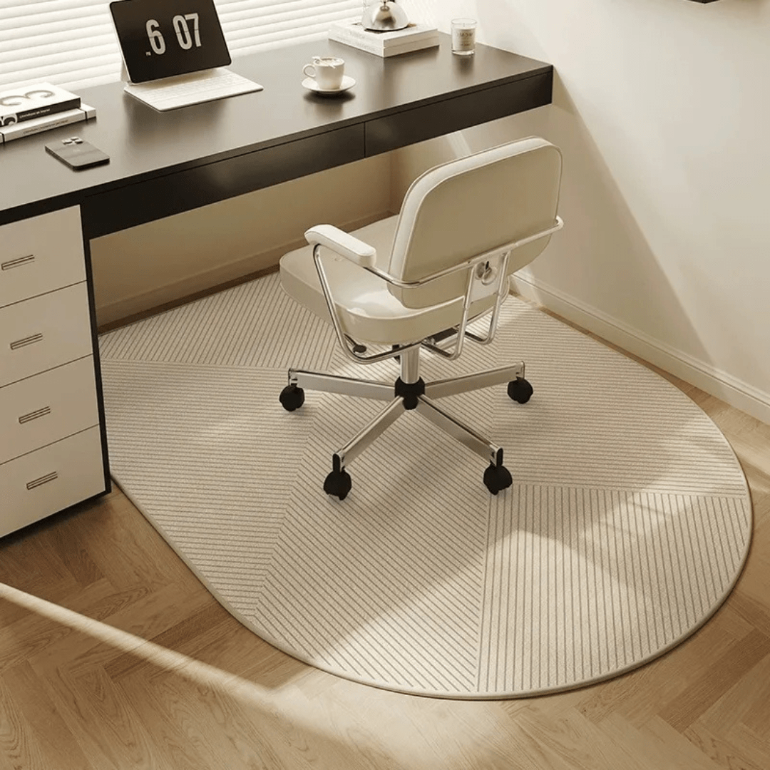 Office Chair Mat | Durable Velour Design for Carpet Protection | Custom Sizes for Floor Safety 1