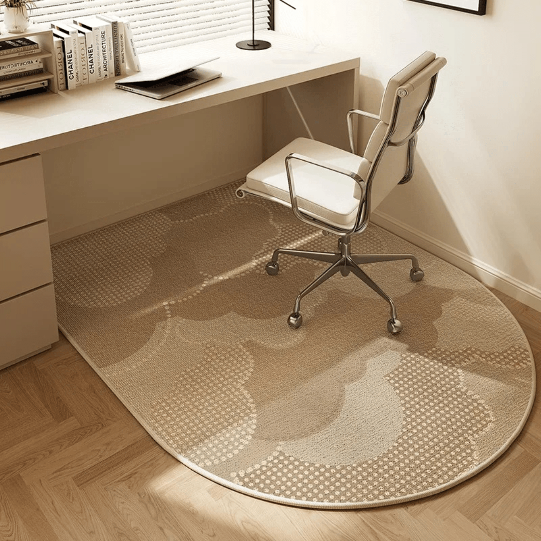 Office Chair Mat | Durable Velour Design for Carpet Protection | Custom Sizes for Floor Safety 5