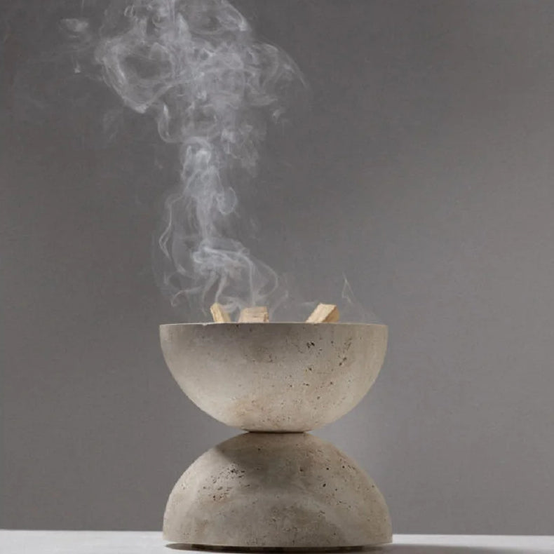 Orb Stone Incense Burner 1